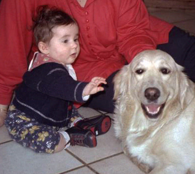 le chien et l'enfant